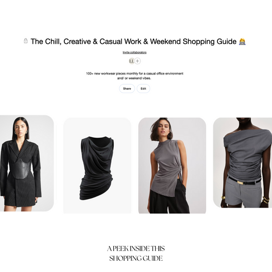 Cool & Casual Work 🛍️ Shopping Guide , 100+ links in total (new items added all summer long) - SUMMER '24 + archives