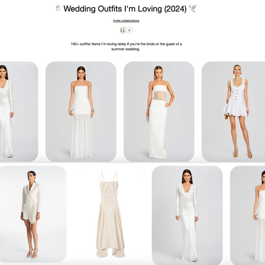 Wedding & Friend of a Bride 💍 Shopping Guide , 100+ links in total (new items added all summer long) - SUMMER '24 + archives